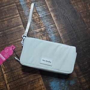 Vera Bradley Sky Blue RFID Wristlet